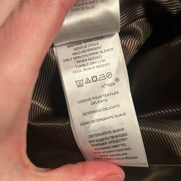 RALPH LAUREN Brown Double-Breasted Trench Coat Water Resistant Classic XL - Picture 7 of 7